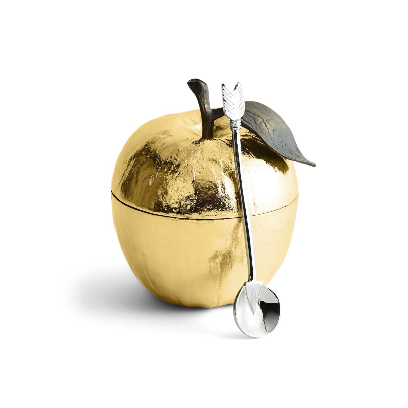 Apple Honey Pot with  Spoon - Image 2