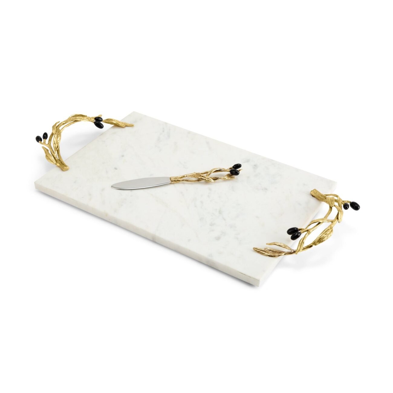 Olive Branch Cheese Board with Knife - Image 5
