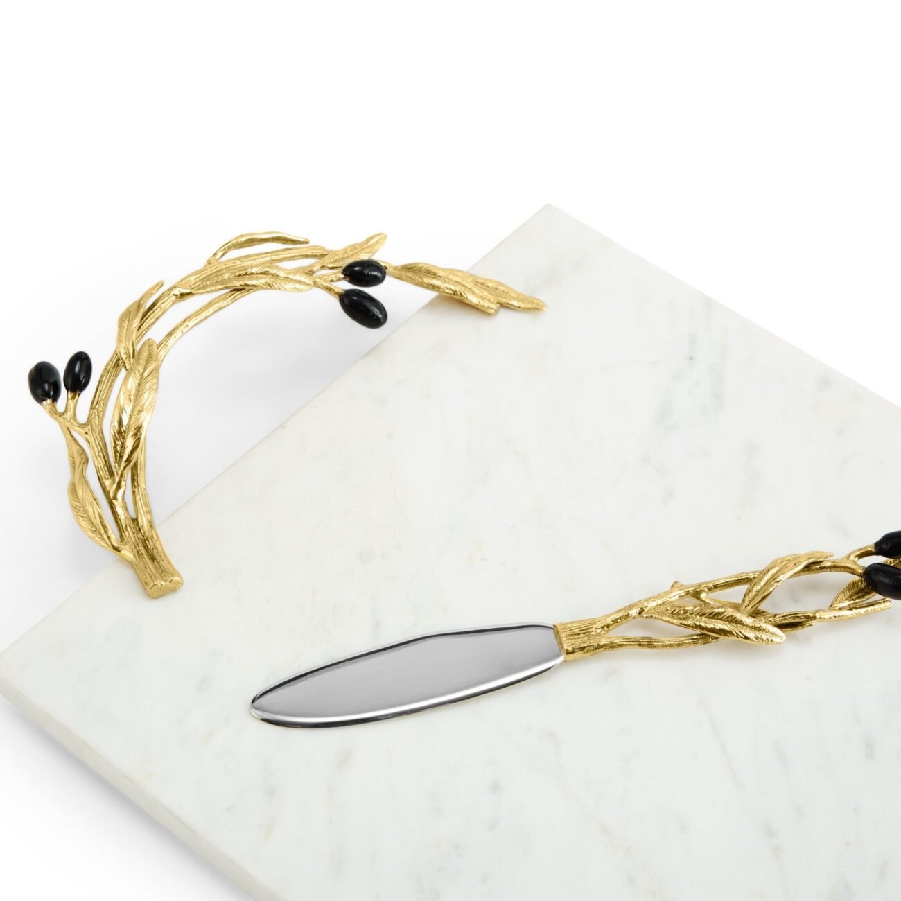 Olive Branch Cheese Board with Knife - Image 3