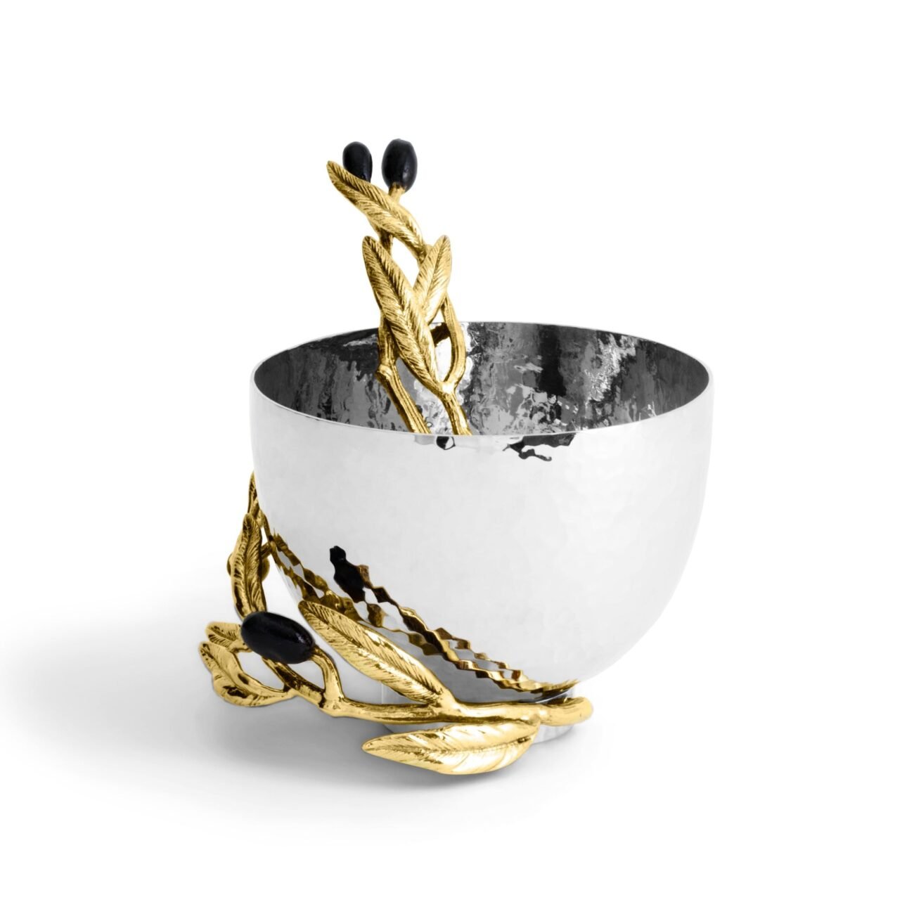 Olive Branch Nut Dish with Spoon - Image 2