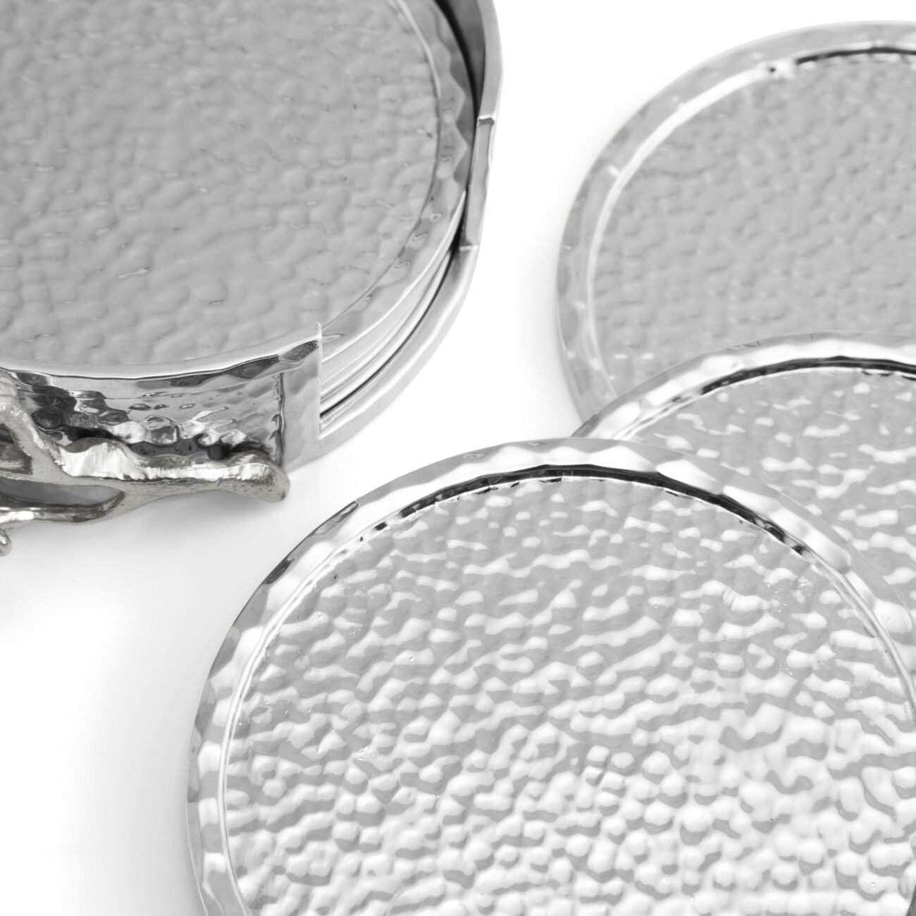 White Orchid Drink Coaster Set of 6 - Image 5