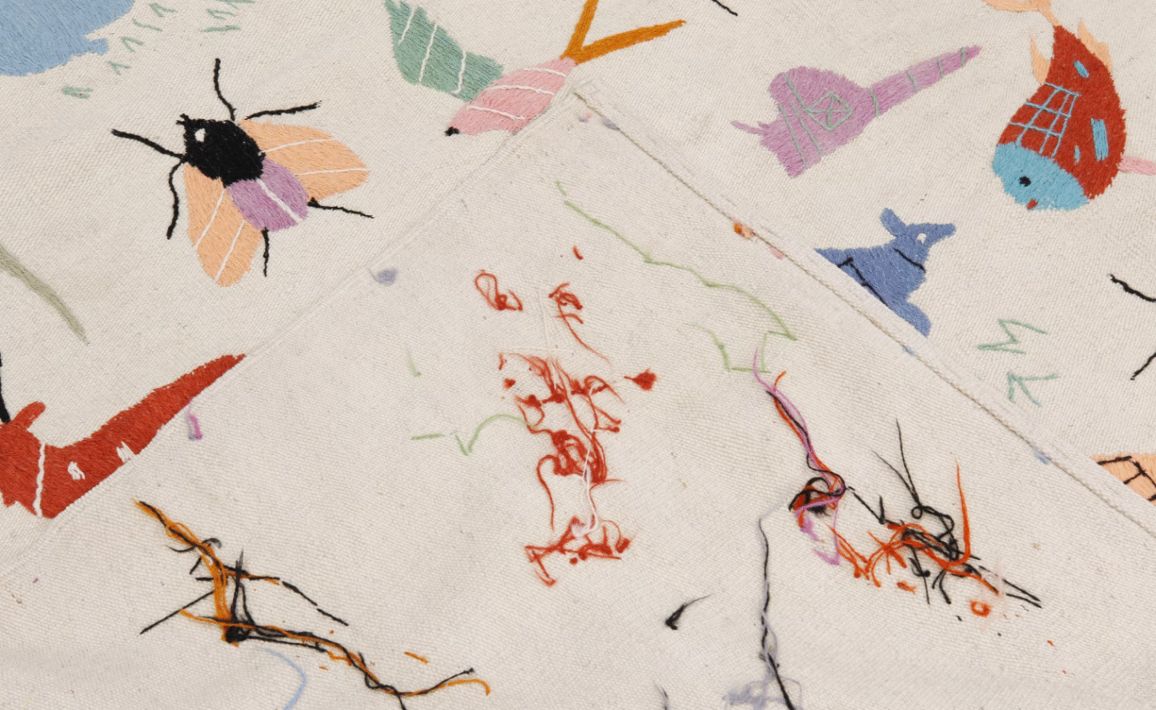 Embroided Flat Weave - Image 4