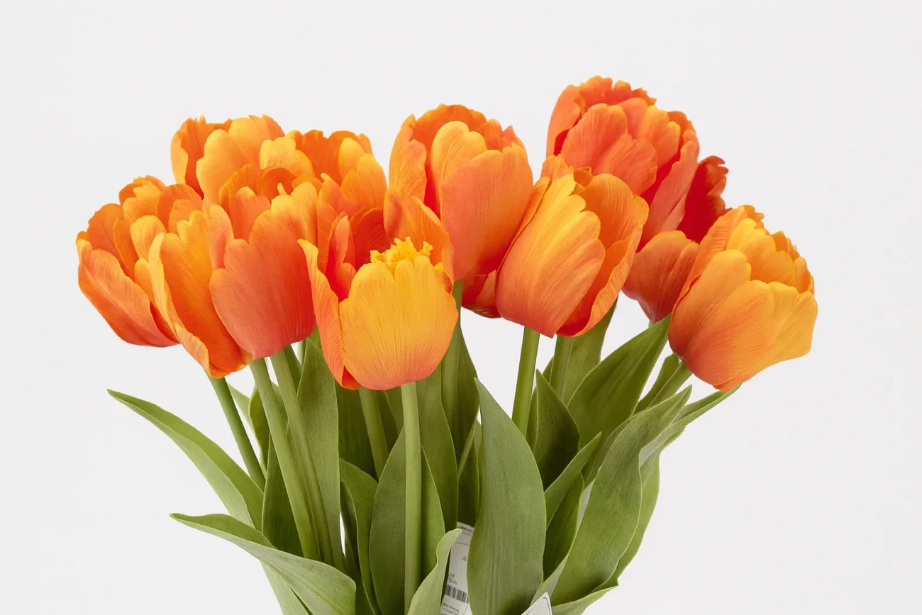 Tulipe orange 59cm