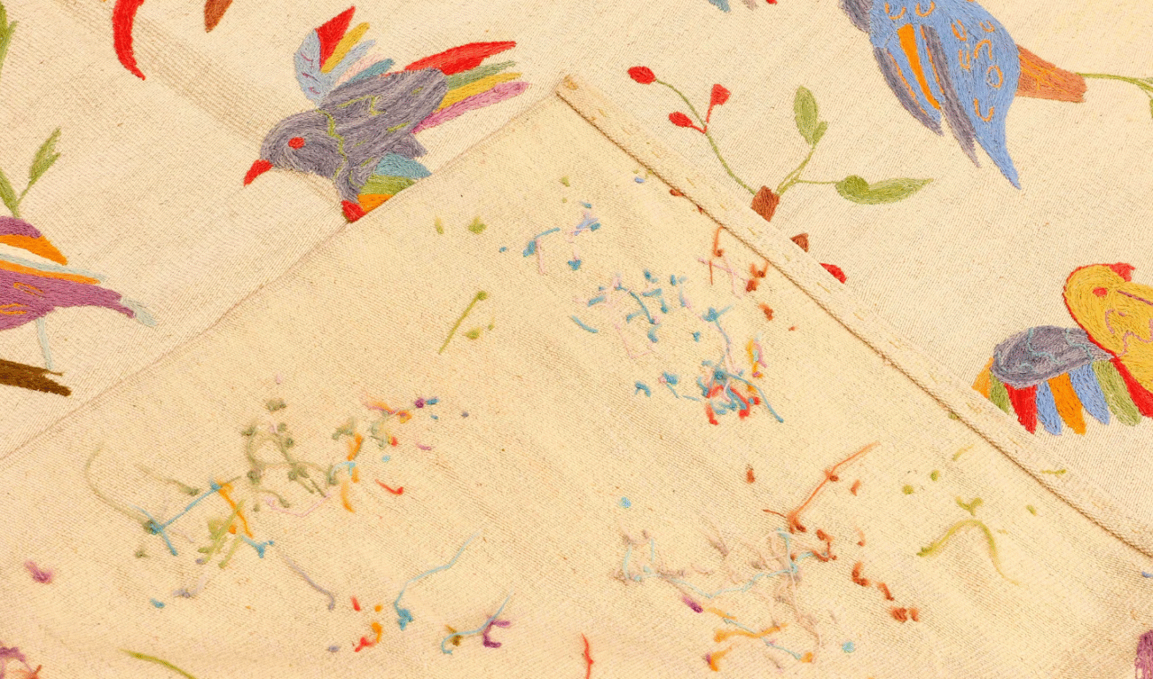 An Embroided Flat Weave - Image 4