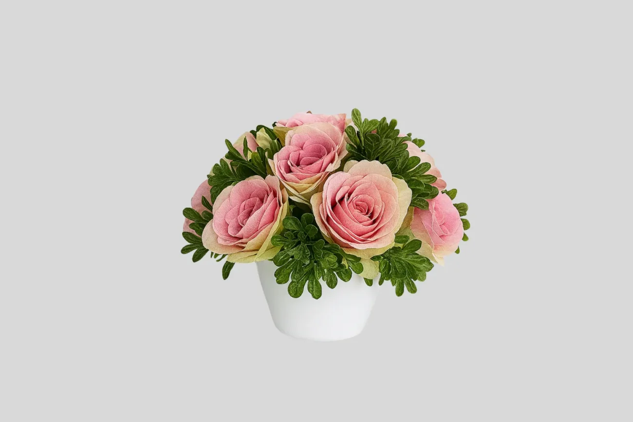 Deco rose H17/8.57/
