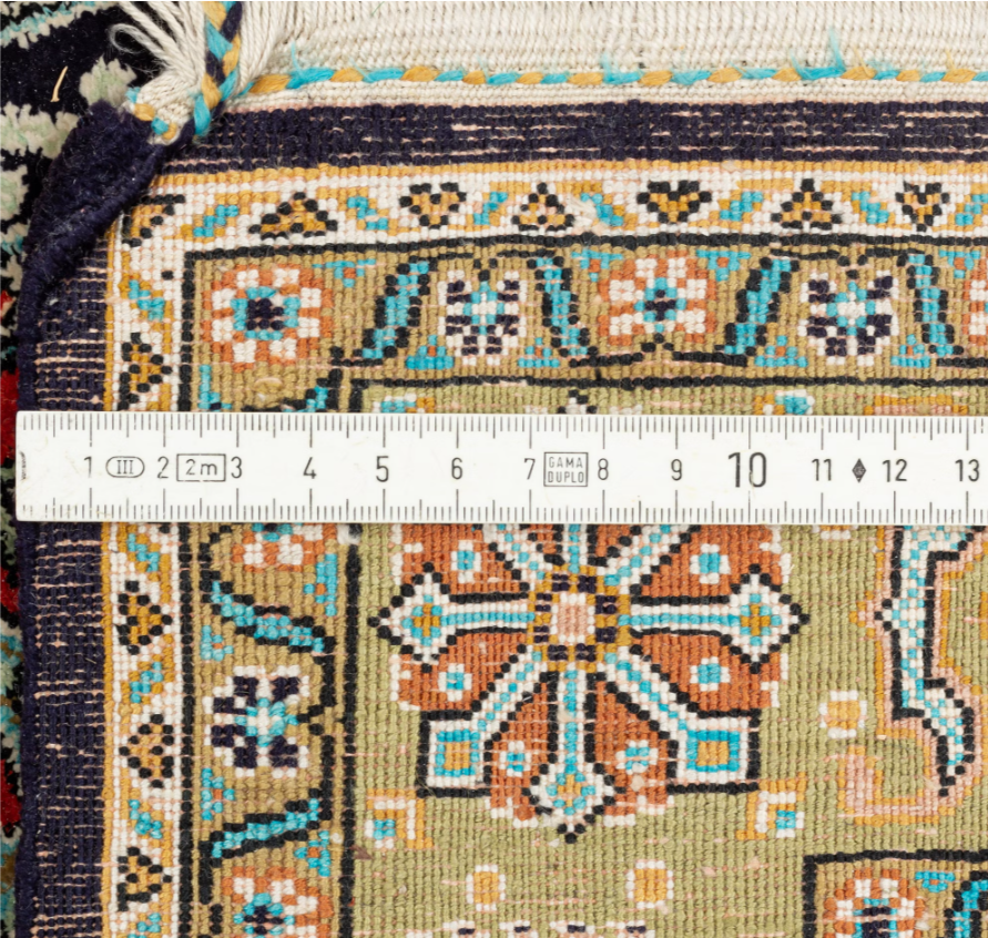 A rug, silk Quum - Image 3