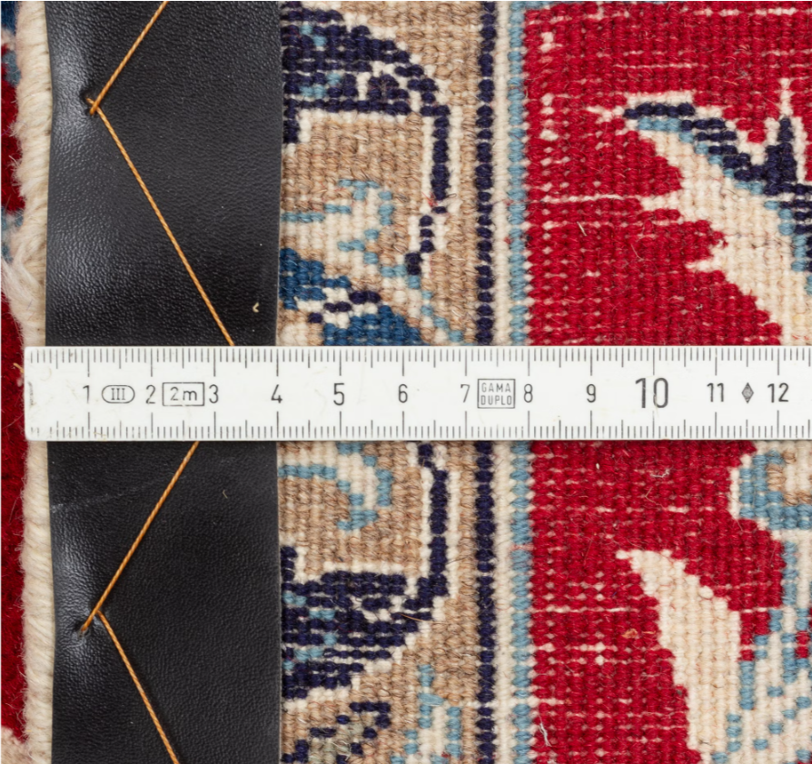 A Runner Carpet, Nain, Part Silk, - Image 3