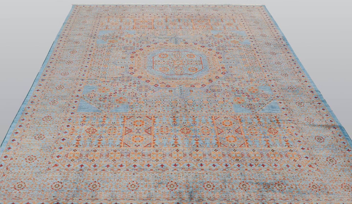 An oriental carpet with a Mamluk pattern, - Image 2