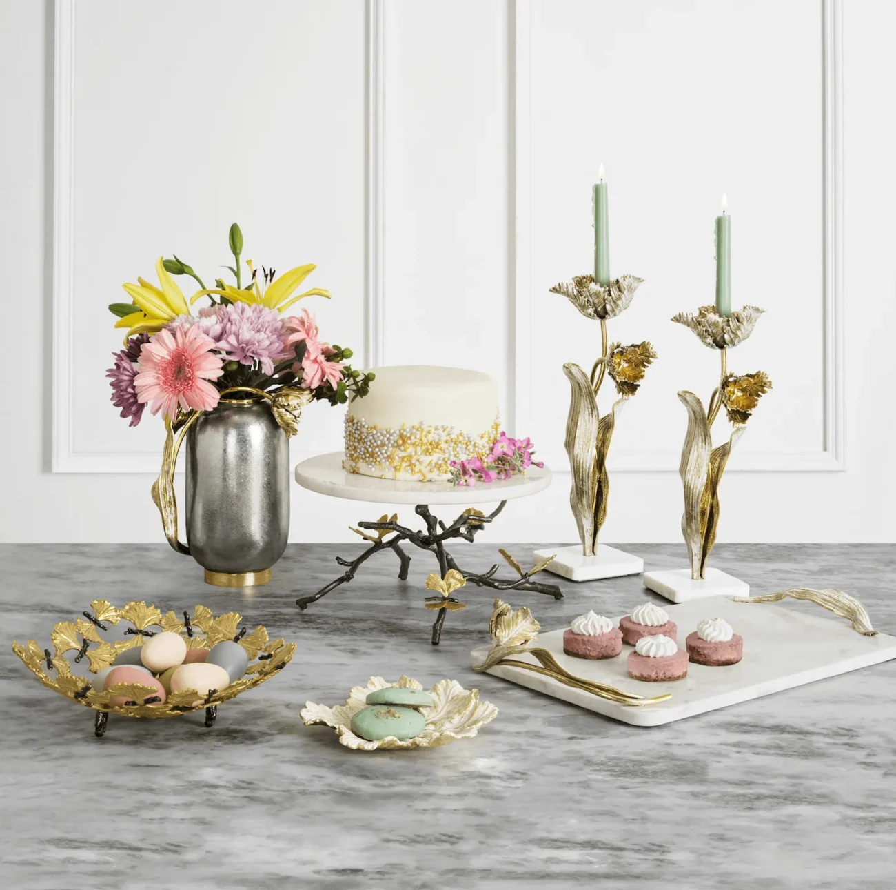 Butterfly Ginkgo Cake Stand - Image 6