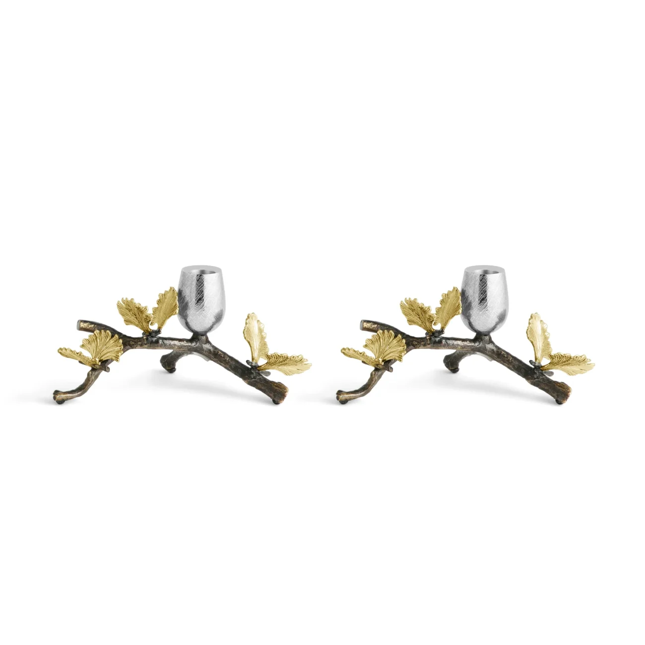 Butterfly Ginkgo Candleholders - Image 2