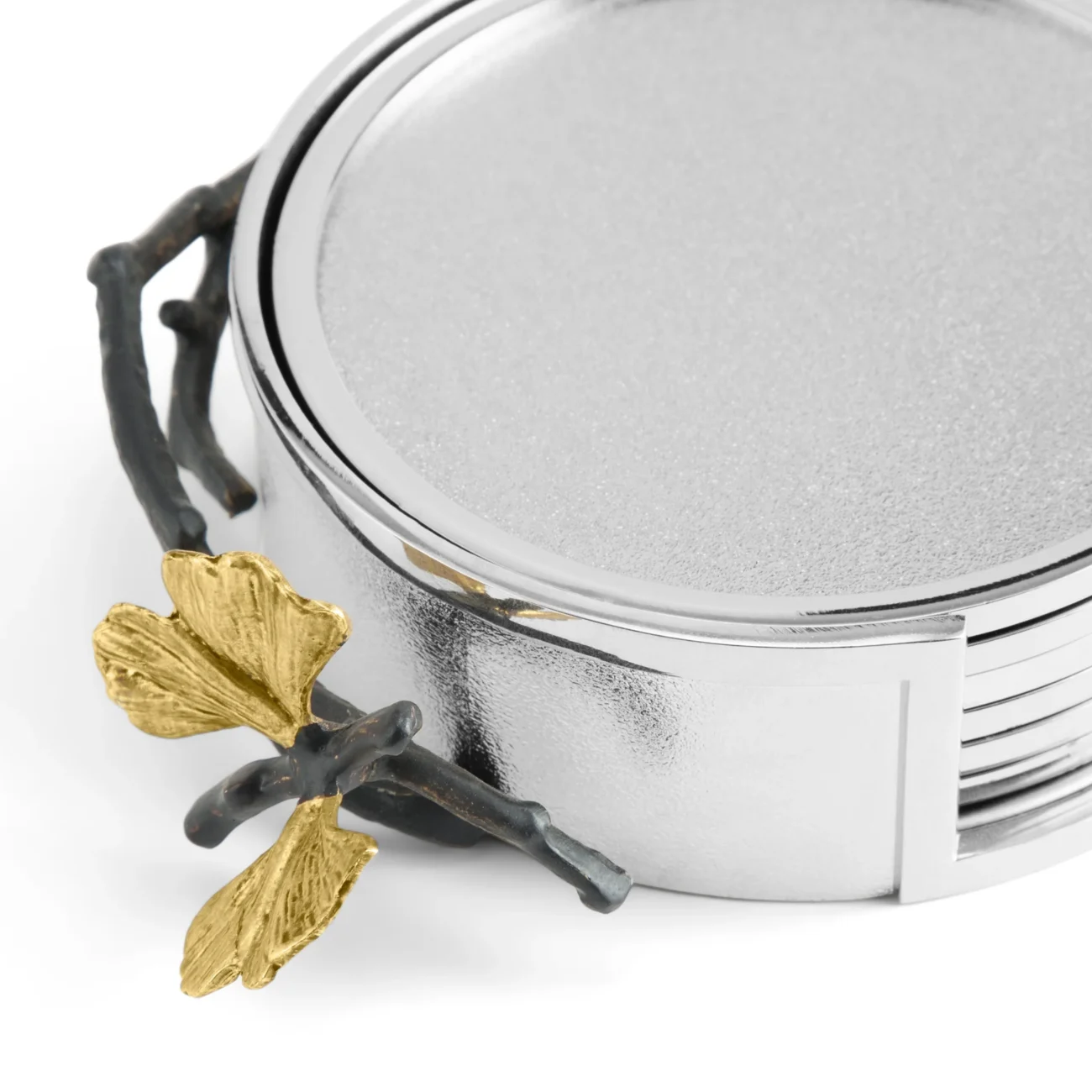 Butterfly Ginkgo Coaster Set - Image 3