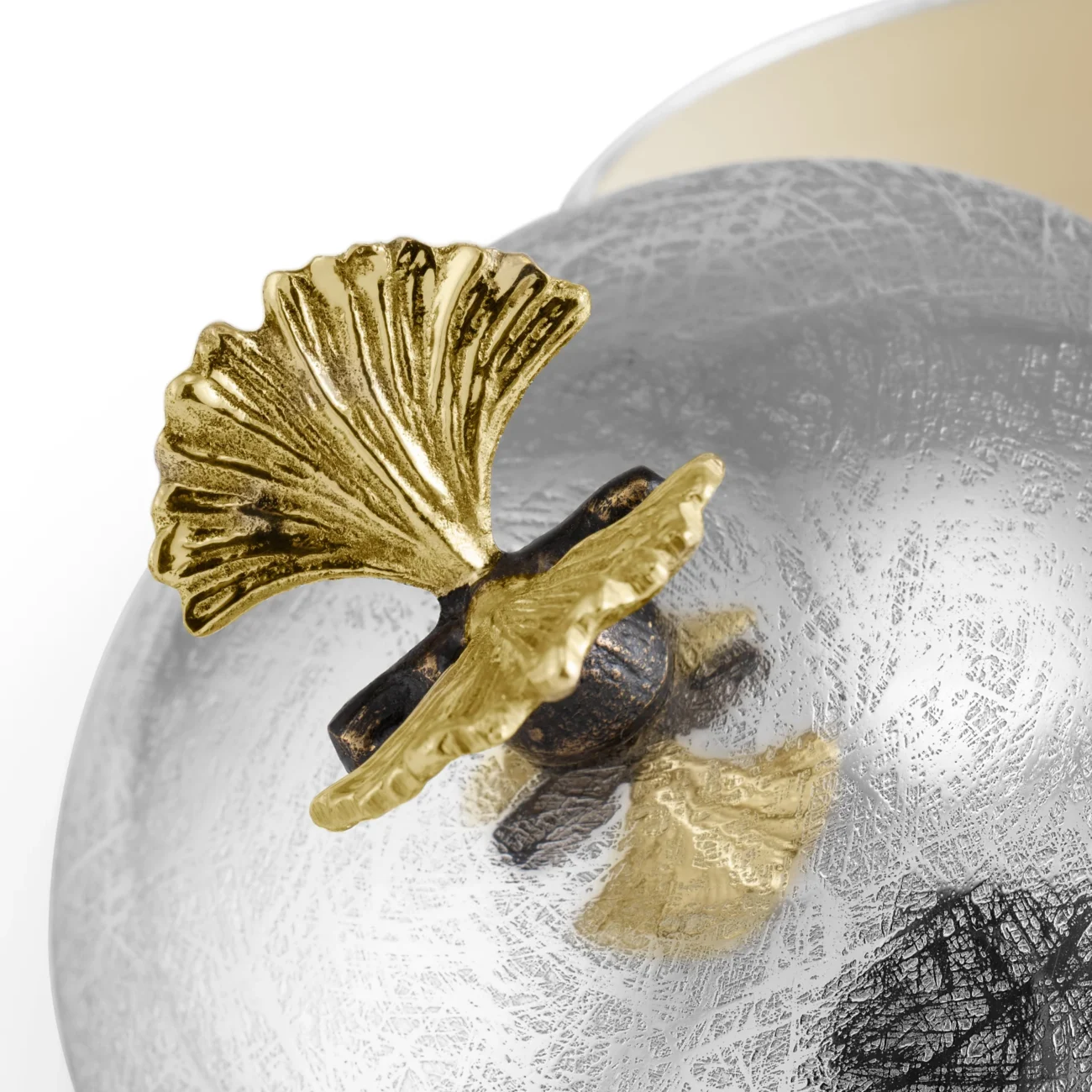 Butterfly Ginkgo Round Trinket Box - Image 3