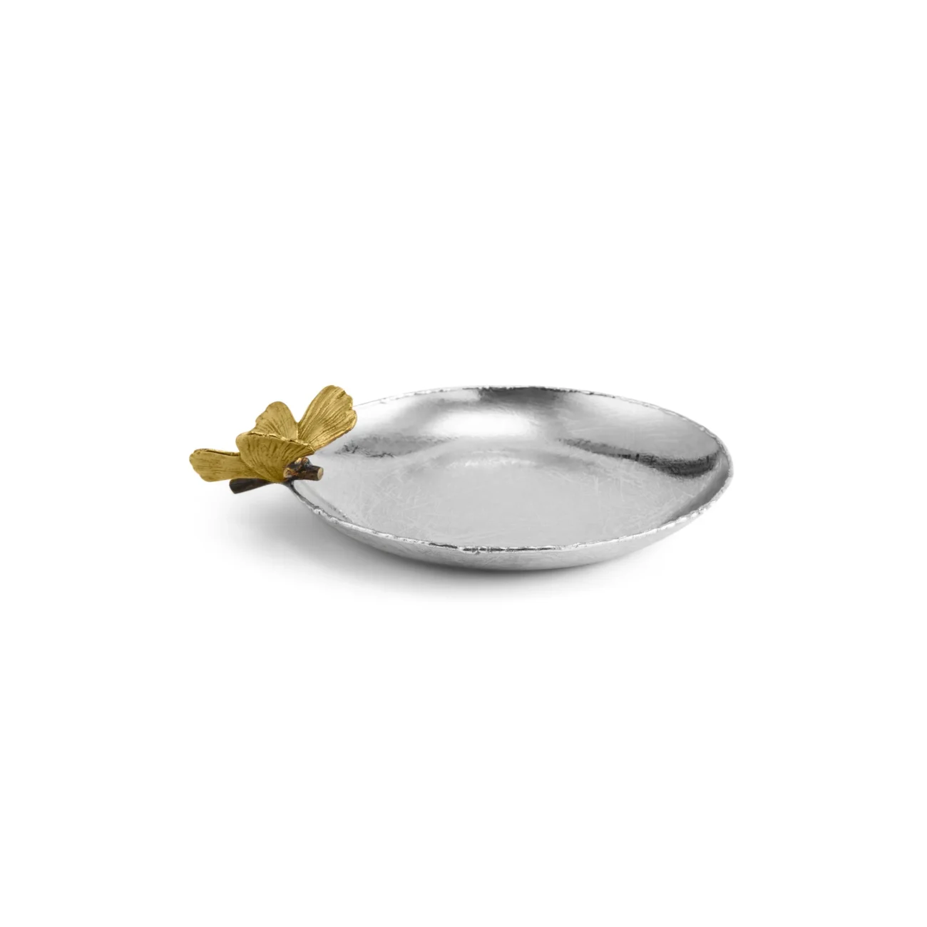 Butterfly Ginkgo Round Trinket Tray - Image 4
