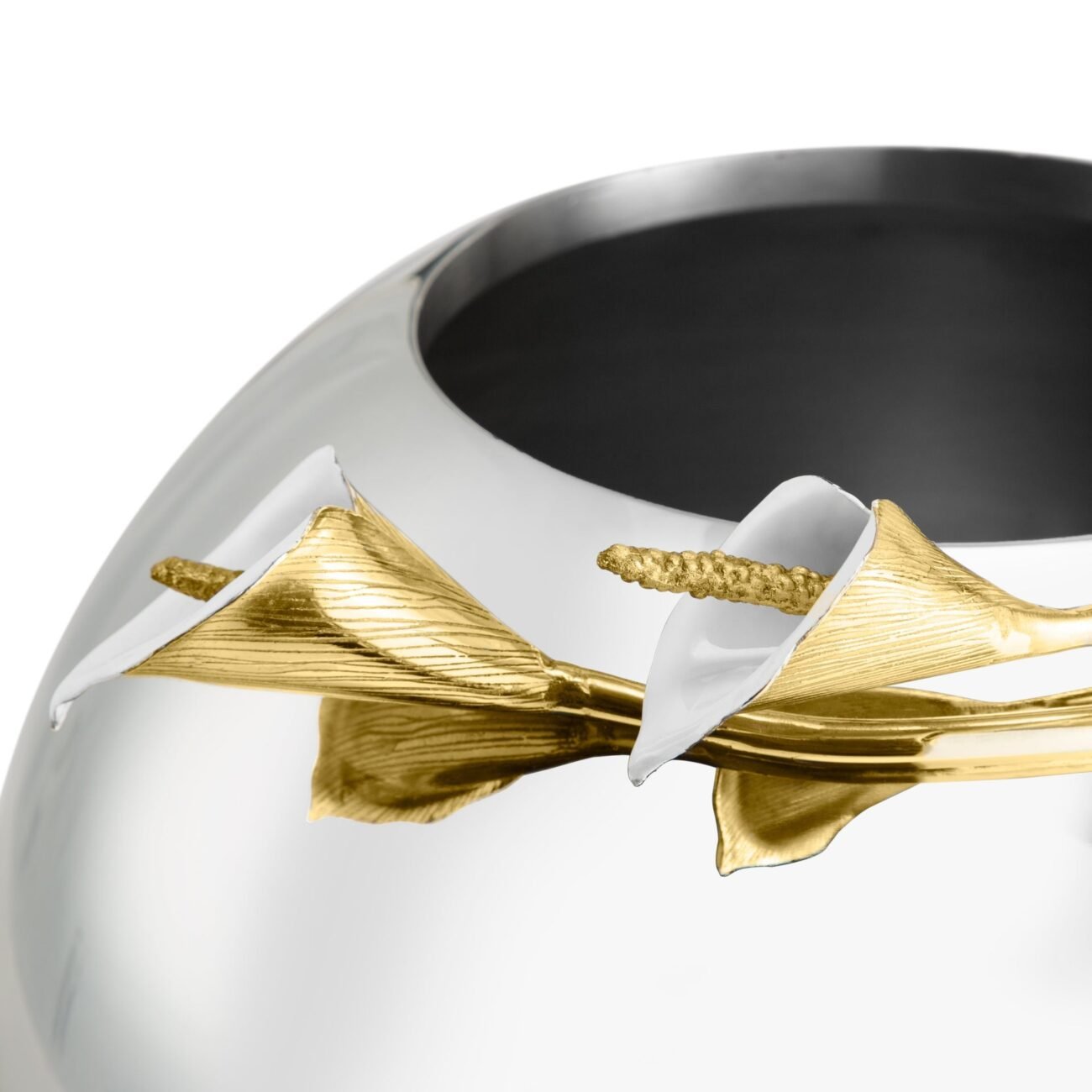 Calla Lily Rose Bowl Vase - Image 9