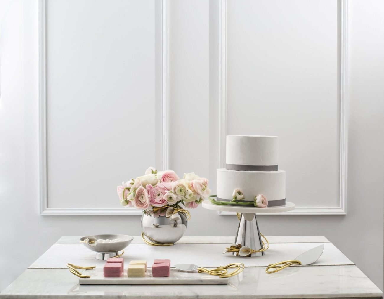 Calla Lily Rose Bowl Vase - Image 8