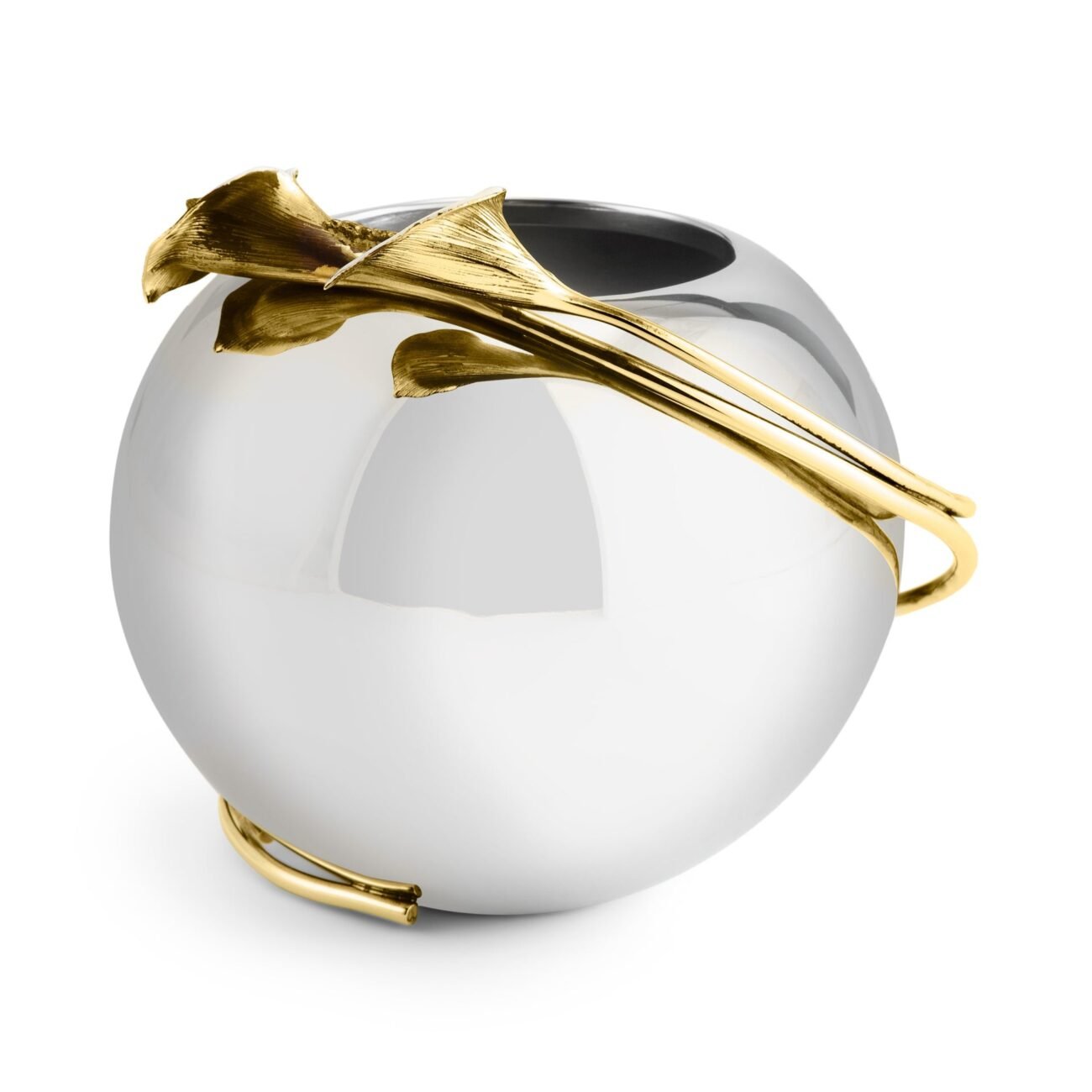 Calla Lily Rose Bowl Vase - Image 5