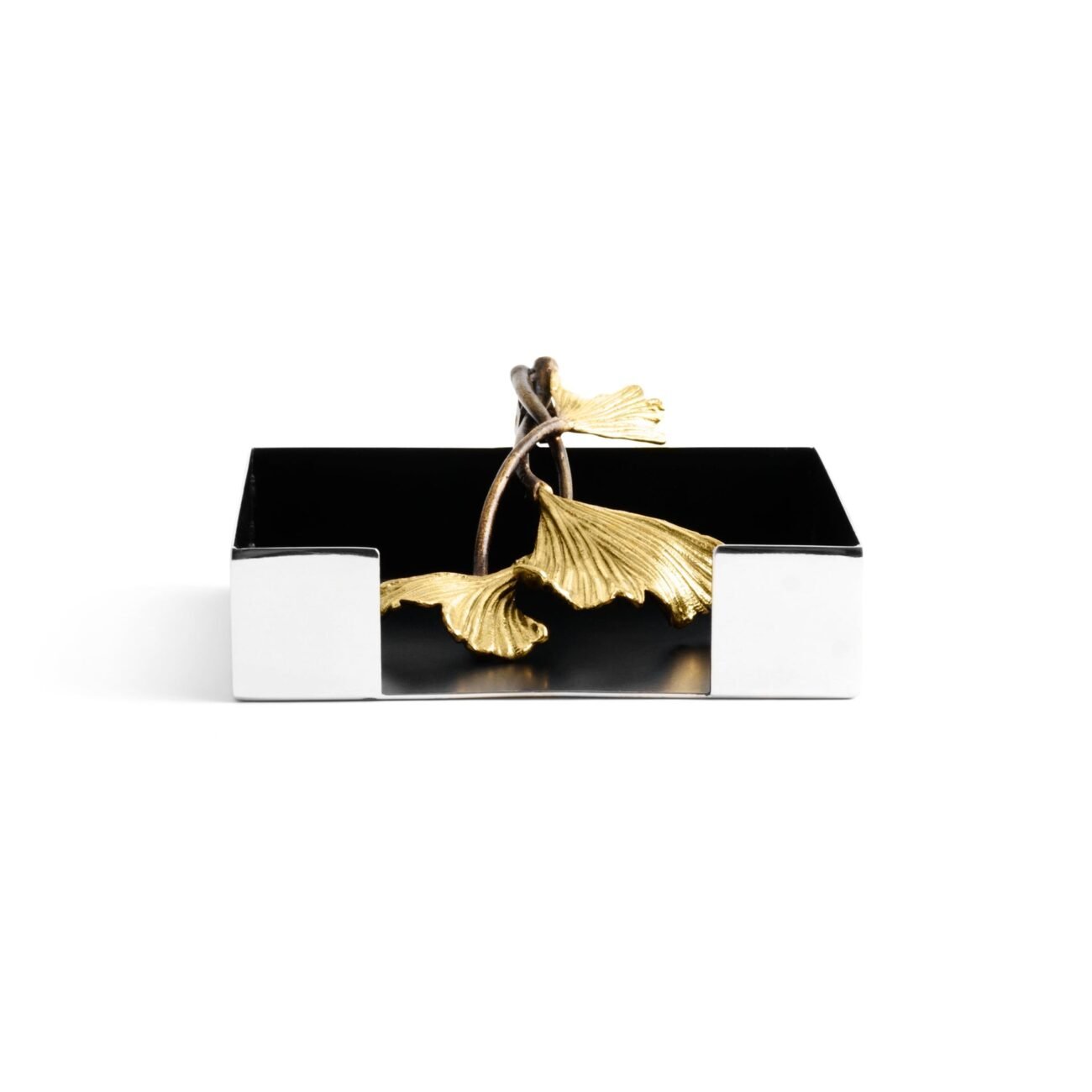 Golden Ginkgo Cocktail Napkin Holder - Image 6