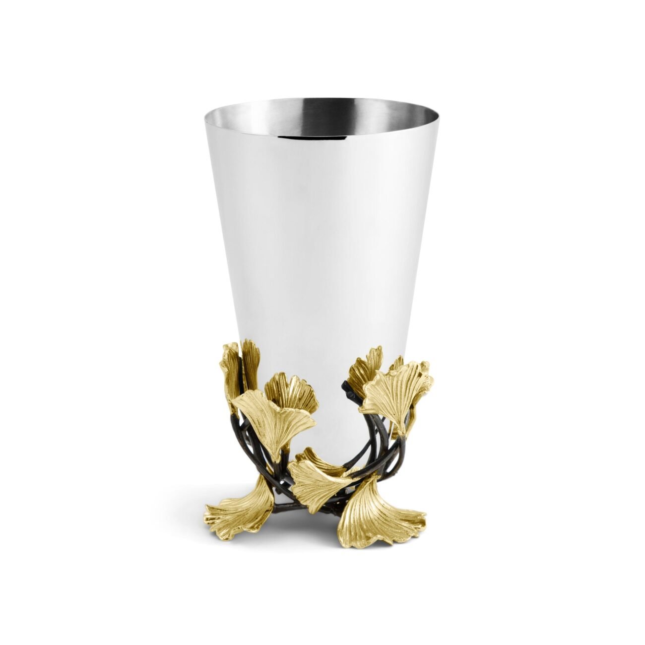 Golden Ginkgo Bud Vase - Image 5