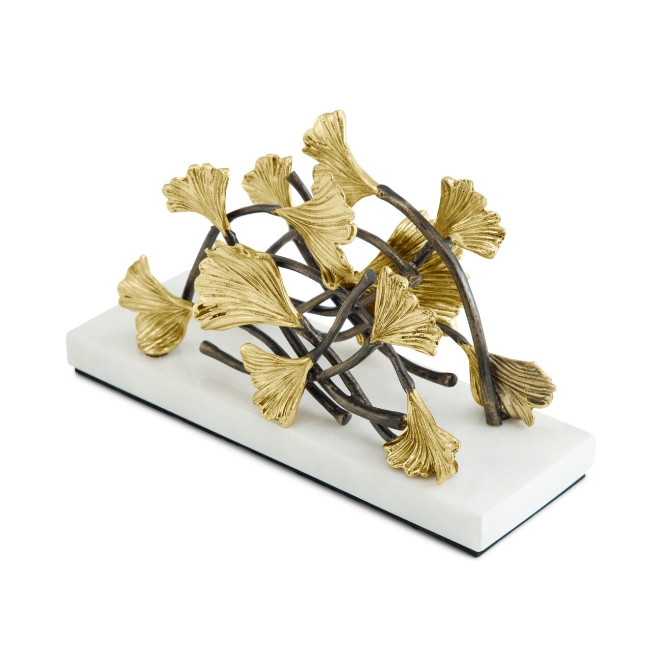 Golden Ginkgo Vertical Napkin Holder - Image 4