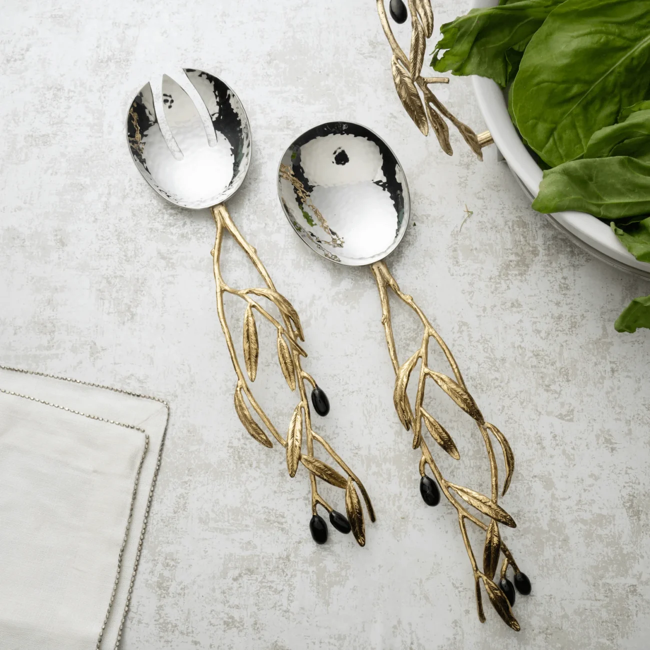 Olive Branch Serving Set - Image 3
