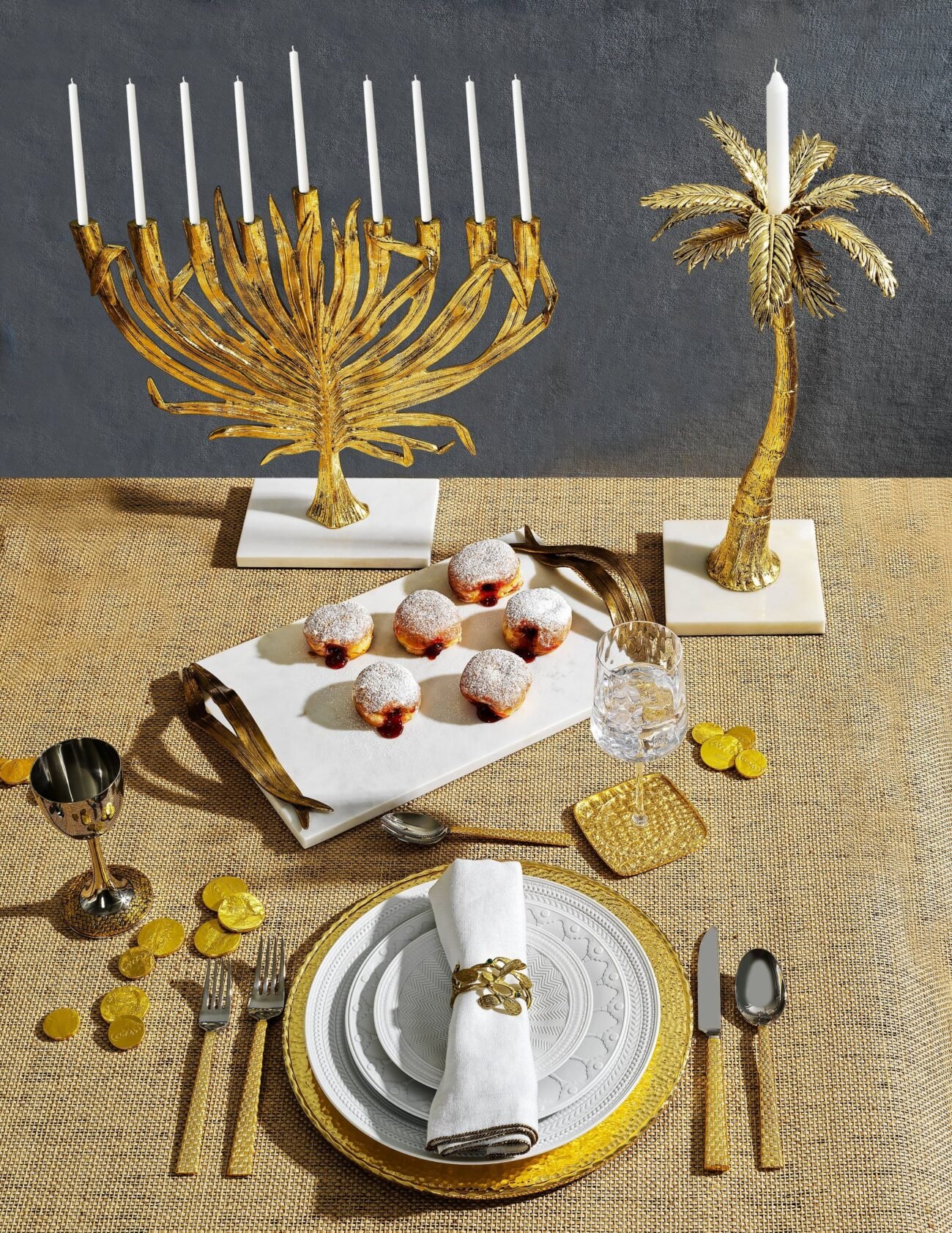 Palm Candle Holders - Image 2